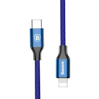 BASEUS strele / USB-C kabel za iPhone - 2m - modro