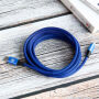 BASEUS strele / USB-C kabel za iPhone - 2m - modro