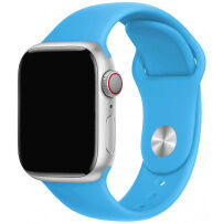 Silikonski trak s krajšo in daljšo zaponko za Apple Watch Ultra 49mm / 46mm / 45mm / 44mm / 42mm - modro