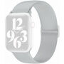 Silikonski pasek z drsno zaponko za Apple Watch 42mm / 41mm / 40mm / 38mm - siva