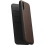 Usnjena torba Nomad Folio Apple iPhone XR - rjava