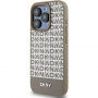 Etui DKNY Repeat Pattern Bottom Stripe z MagSafe za iPhone 14 Pro Max - rjav