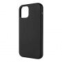 Usnjen etui FIXED MagLeather z MagSafe za iPhone 12 / 12 Pro - črn