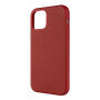 Usnjen etui FIXED MagLeather z MagSafe za iPhone 12 / 12 Pro - rdeč