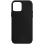Usnjen etui FIXED MagLeather z MagSafe za iPhone 12 / 12 Pro - črn