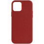Usnjen etui FIXED MagLeather z MagSafe za iPhone 12 / 12 Pro - rdeč