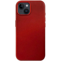 Usnjen etui FIXED MagLeather z MagSafe za iPhone 13 - rdeč