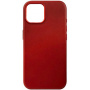Usnjen etui FIXED MagLeather z MagSafe za iPhone 13 - rdeč