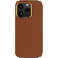 Usnjen etui FIXED MagLeather z MagSafe za iPhone 13 Pro - rjav