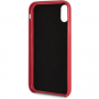 Guess PU usnjen trikotnik ovitek za iPhone XR - rdeče