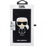 Karl Lagerfeld Ikonik knjiga primer za iPhone XS Max - črna