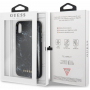 Guess Marmor TPU etui za iPhone X / XS - črna