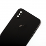 Zadnji pokrov za ohišje Apple iPhone X - črna