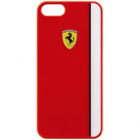 Ferrari ovitek trdega ovitka za iPhone 5 / 5S / SE (2016) - rdeče