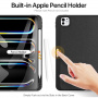 Etui DUX DUCIS Domo s prostorom za Apple Pencil in funkcijo spanja za iPad Pro 11" (2024/2025) - črno