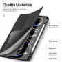 Etui DUX DUCIS Domo s prostorom za Apple Pencil in funkcijo spanja za iPad Pro 11" (2024/2025) - črno