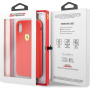 Silikonski ovitek Ferrari SF za iPhone X / XS - rdeče