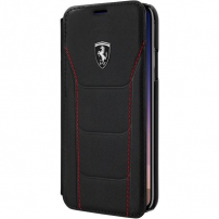 Torbica za knjige Ferrari Heritage 488 za iPhone 7/8 - črna