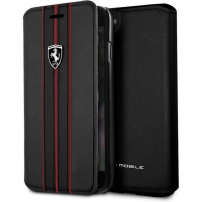Torbica za logotip Ferrari Off Track za iPhone 7/8 - črna