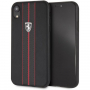 Ovitek trdega ovitka Ferrari Off Track za iPhone XR - črna