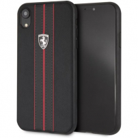 Ovitek trdega ovitka Ferrari Off Track za iPhone XR - črna