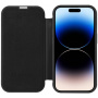 Silikonski preklopni etui Tactical Safety Smoothie za iPhone 14 Pro - črno