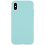 Silikonski etui Tactical Velvet Smoothie za iPhone X / XS - cian