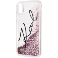 Karl Lagerfeld iPhone XS Max - roza