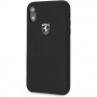 Silikonski ovitek za Ferrari Off Track za iPhone XR - črna