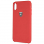 Silikonski ovitek za Ferrari Off Track za iPhone XS Max - rdeče
