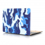 Camouflage pokrov MacBook Air 13 "2018 - modro