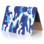 Camouflage pokrov MacBook Air 13 "2018 - modro