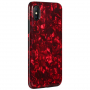 Zvezdna prevleka BENKS za iPhone X / XS - rdeče