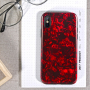 Zvezdna prevleka BENKS za iPhone X / XS - rdeče