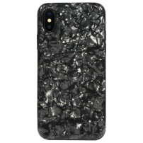 Zvezdna prevleka BENKS za iPhone X / XS - črna