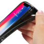 Zvezdna prevleka BENKS za iPhone X / XS - črna
