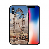 NXE pokrov s steklenim hrbtom za iPhone X - romanje