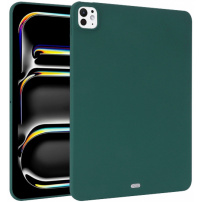 Mat etui iz mehke plastike iPad Pro 11" (2024/2025) - petrolej