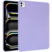 Mat etui iz mehke plastike iPad Pro 13" (2024/2025) - vijoličen