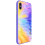 NILLKIN ovitek za Ombre za iPhone XS Max - vijolična