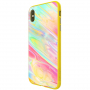 NILLKIN ovitek za Ombre za iPhone XS Max - rumena