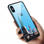 NXE pokrov s steklenim hrbtom za iPhone XS Max - New York