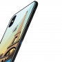 NXE pokrov s steklenim hrbtom za iPhone XS Max - Pariz