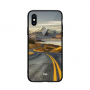 NXE pokrov s steklenim hrbtom za iPhone XS Max - pot