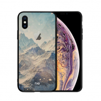 NXE pokrov s steklenim hrbtom za iPhone XS Max - gore