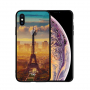 NXE pokrov s steklenim hrbtom za iPhone XS Max - Eiffelovka