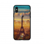 NXE pokrov s steklenim hrbtom za iPhone XS Max - Eiffelovka