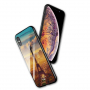 NXE pokrov s steklenim hrbtom za iPhone XS Max - Eiffelovka