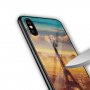NXE pokrov s steklenim hrbtom za iPhone XS Max - Eiffelovka