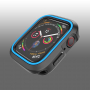 Silikonska etuija za Apple Watch 40mm - černá - modro